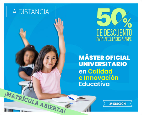 Máster Calidad Educativa - Matrícula Abierta