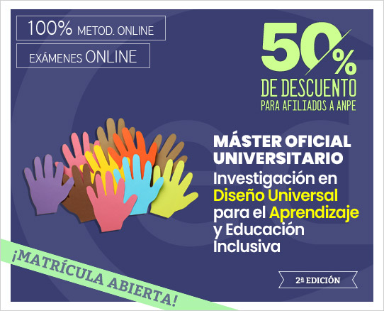 Máster DUA - Matrícula Abierta